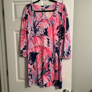 NWT Lilly Pulitzer Merrit Dress in Paradise Point Reduced, Size Large